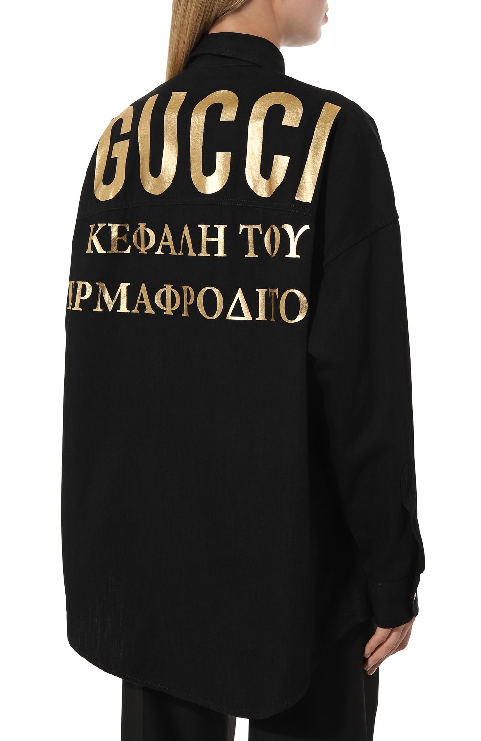 Джинсовая рубашка GUCCI, арт. 595268 XDAXC, фото 4