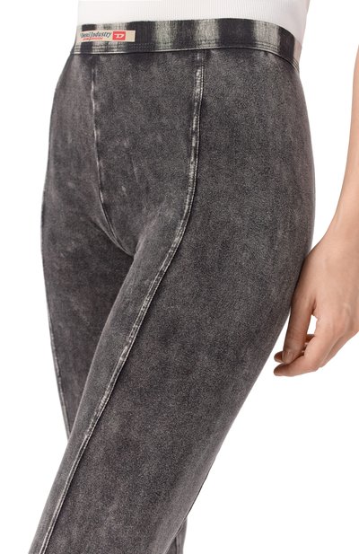 Хлопковые легинсы DIESEL, арт. A17571/0SHAN, фото 5