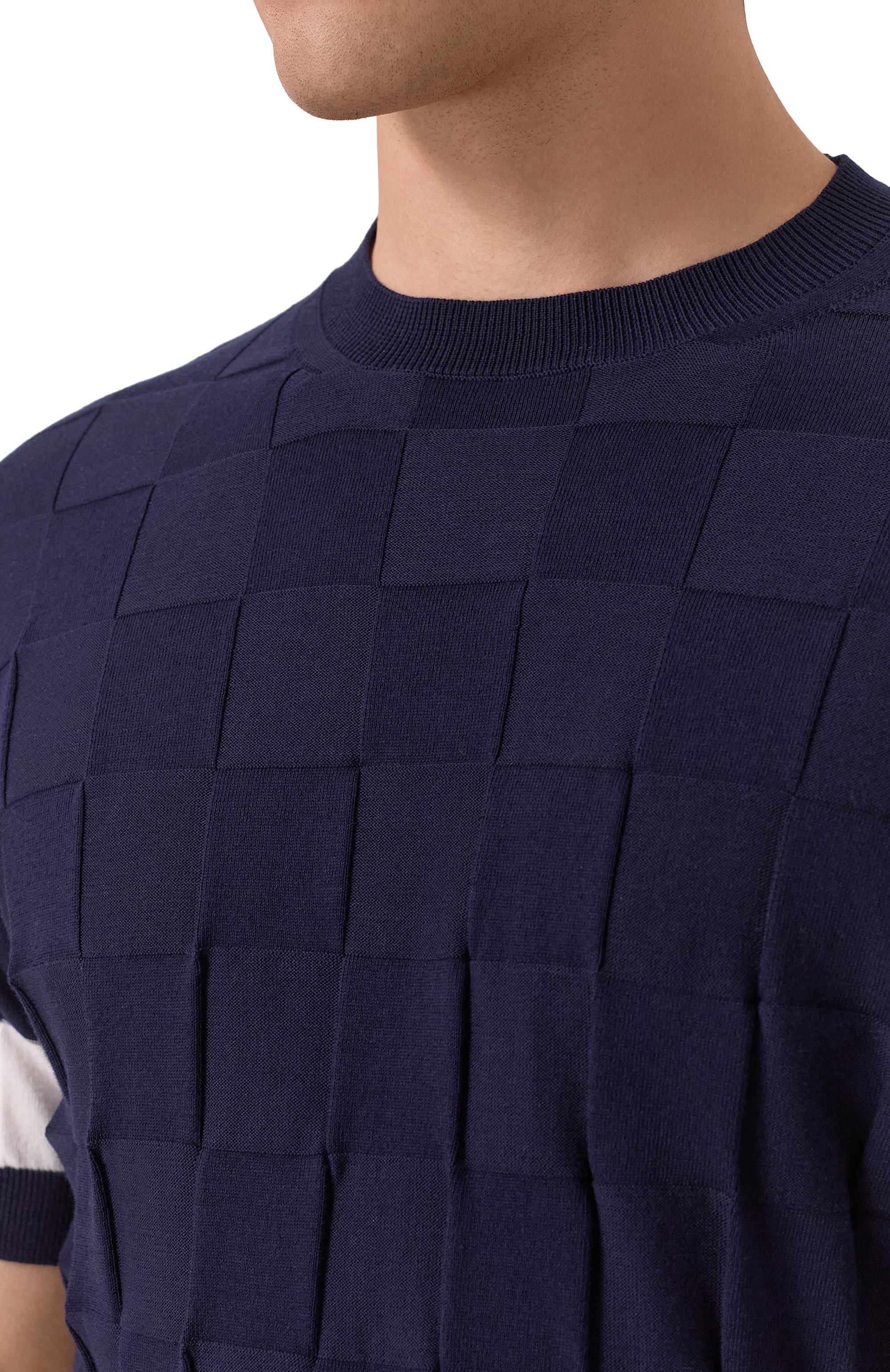 Хлопковый джемпер KITON, арт. UMM064802, фото 5