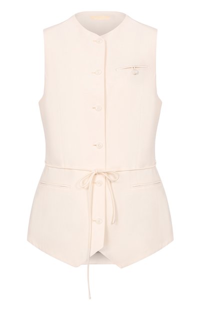 Женский жилет из шерсти и шелка 12 STOREEZ, арт. 136831