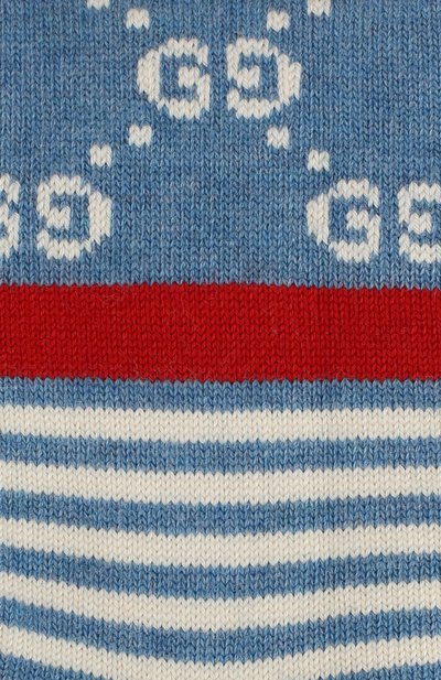 Хлопковые носки GUCCI, арт. 556637/3K111, фото 2