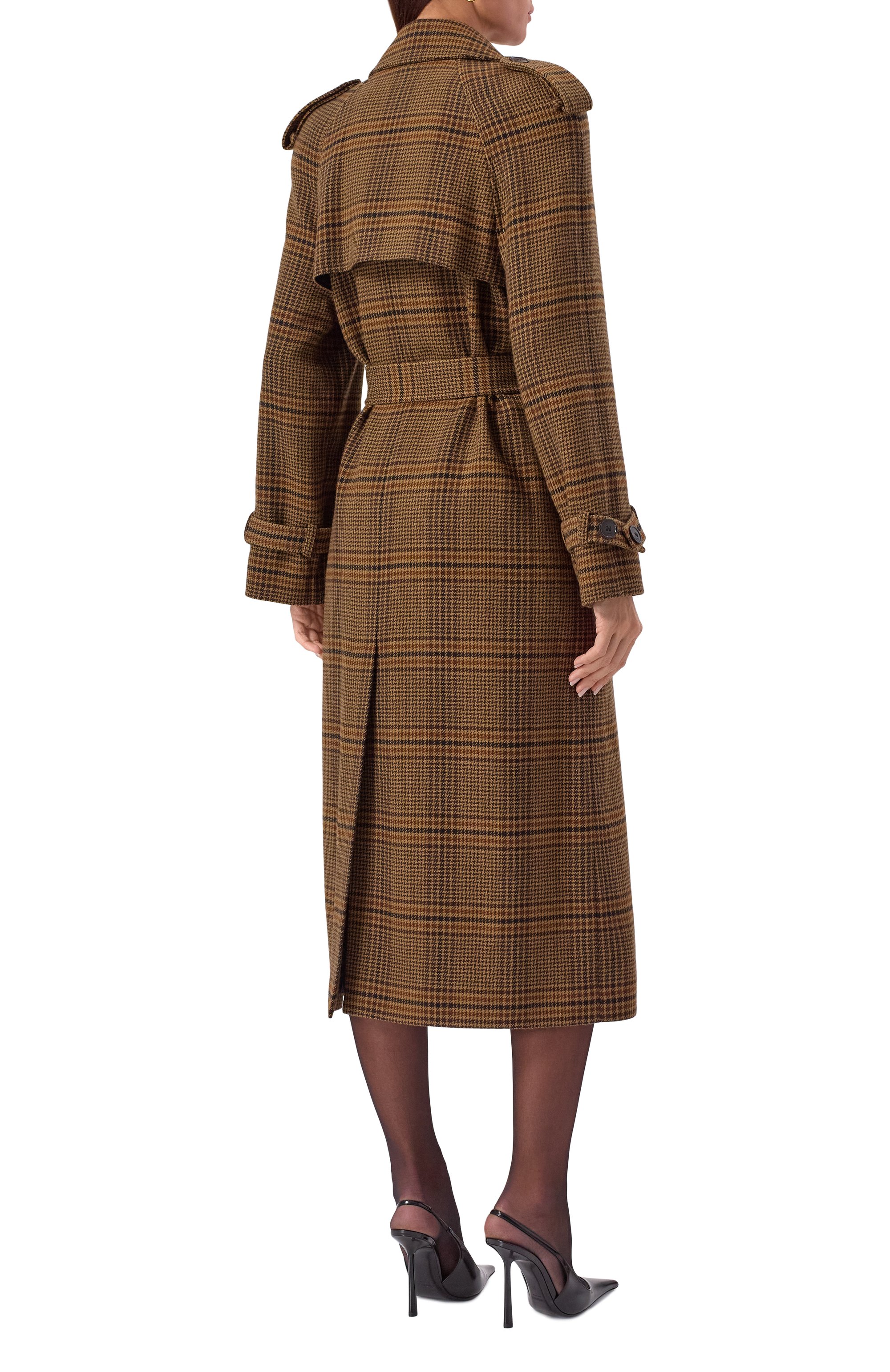 Шерстяное пальто SAINT LAURENT, арт. 831610/Y9I70, фото 4