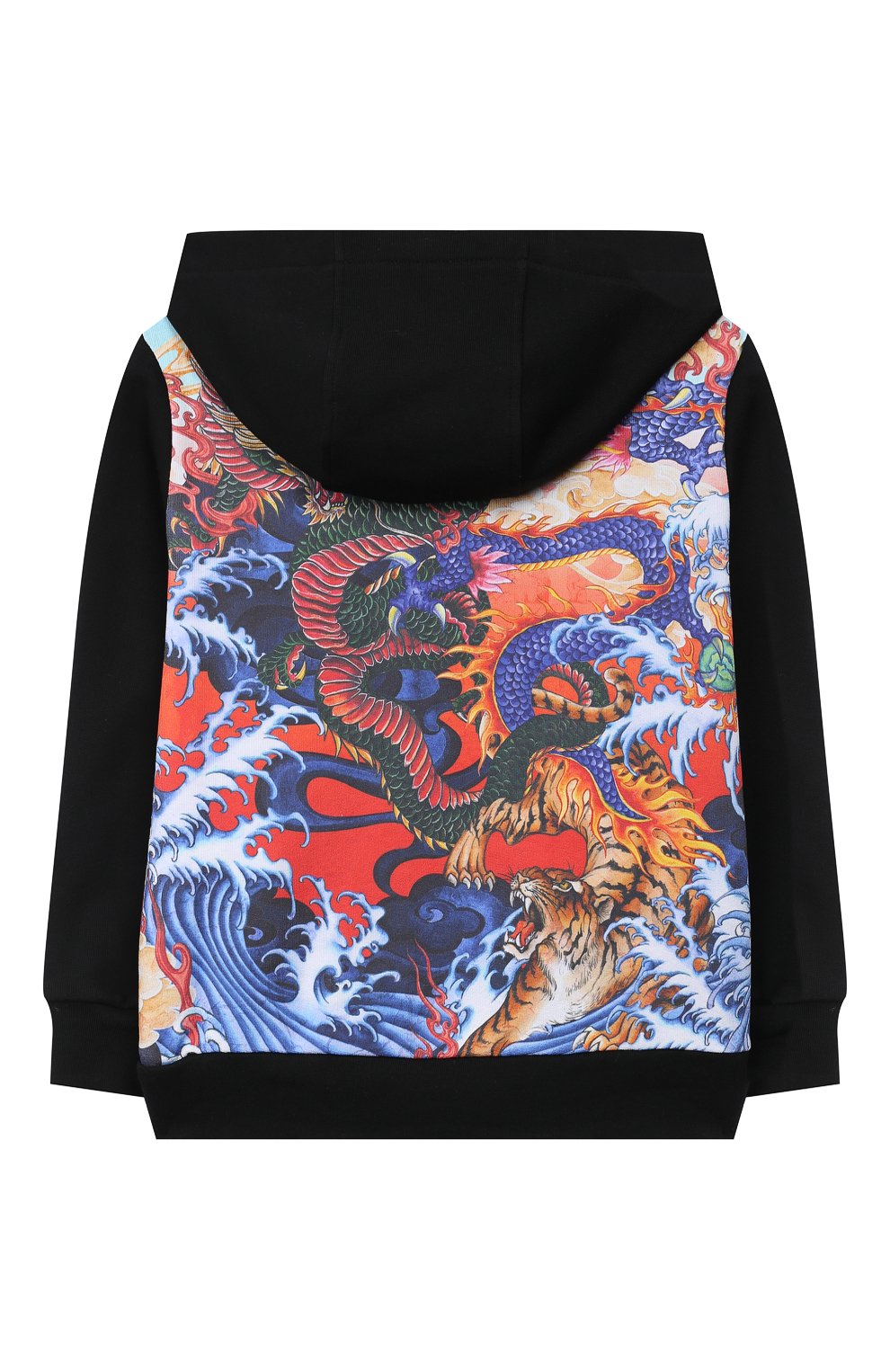 Хлопковая толстовка с капюшоном BALMAIN, арт. 6L4660/LD220/4-10, фото 2