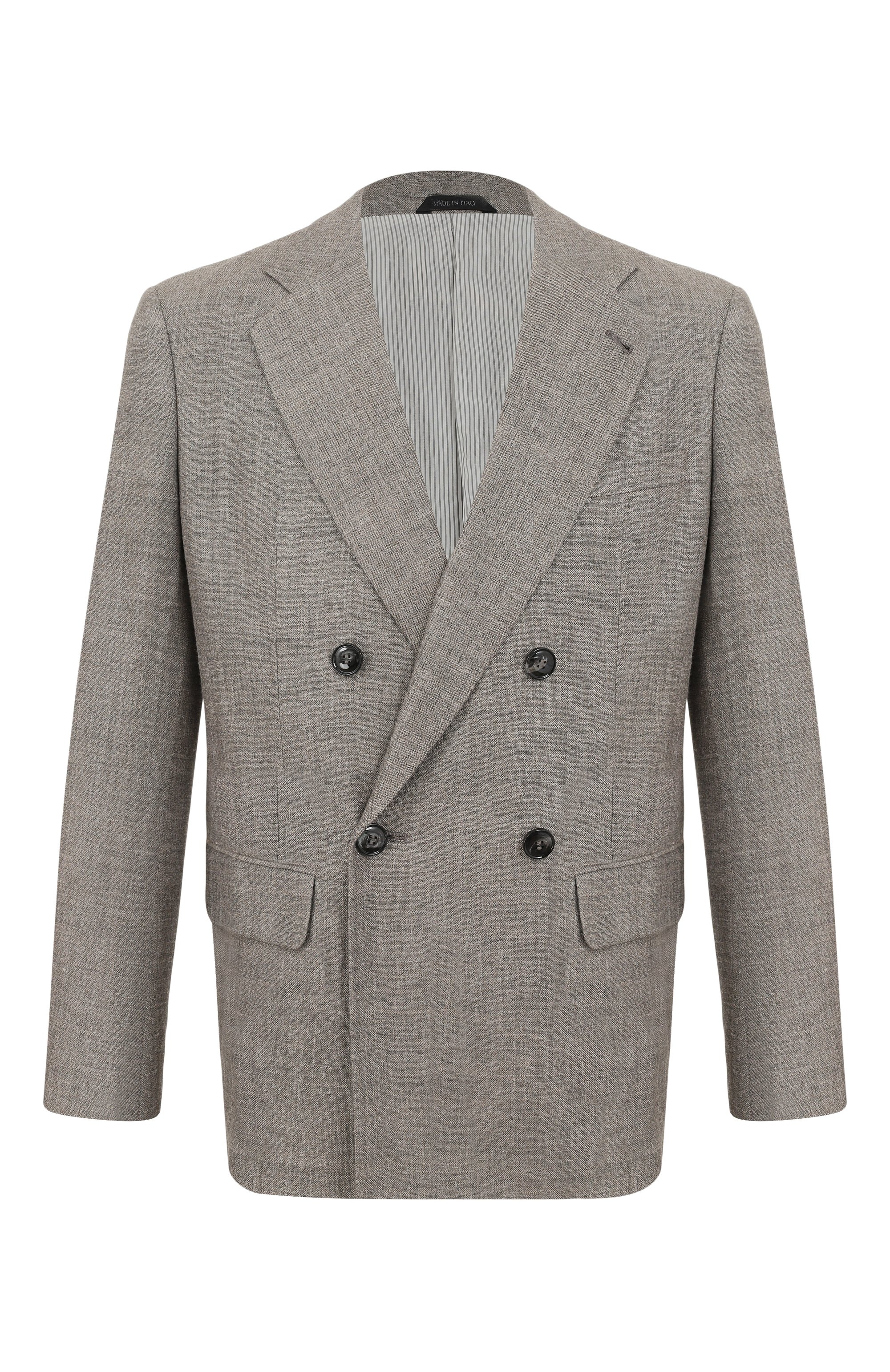 Пиджак из шелка и льна GIORGIO ARMANI, арт. GM003526/TE20785, фото 1