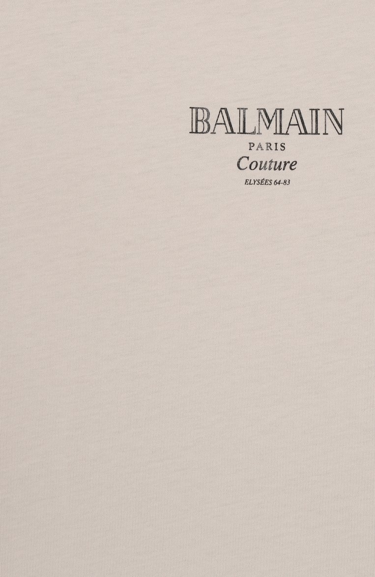 Хлопковая футболка BALMAIN, арт. BX8P91, фото 1