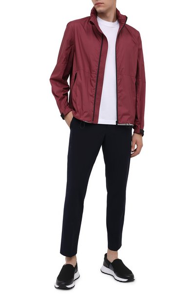 Комбинированные кроссовки PRADA, арт. 4D3516-3L1K-F0G52-G000, фото 2