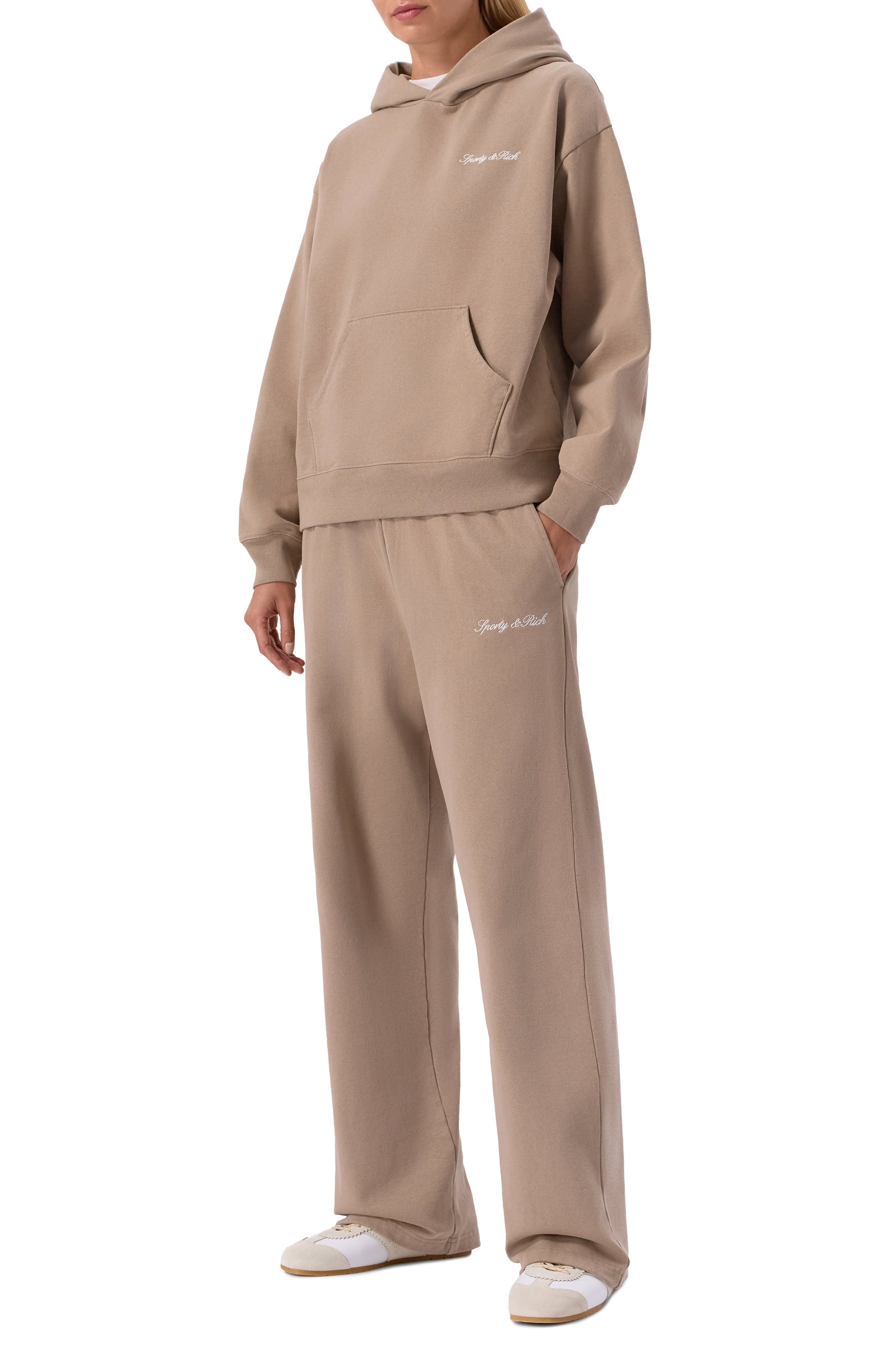 Хлопковое худи SPORTY AND RICH, арт. ST09168326BR08, фото 5