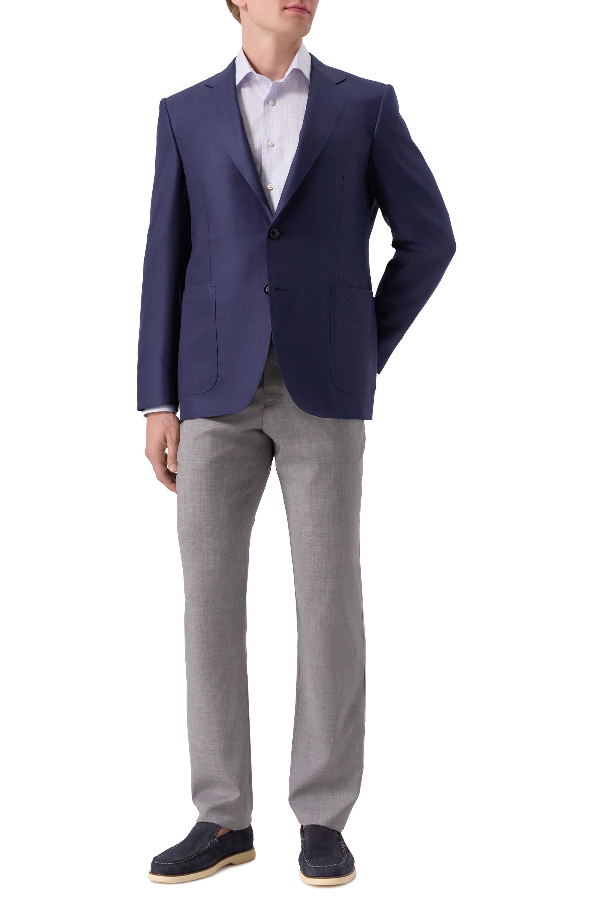 Хлопковая сорочка CANALI, арт. ECL7018/GX03480, фото 2