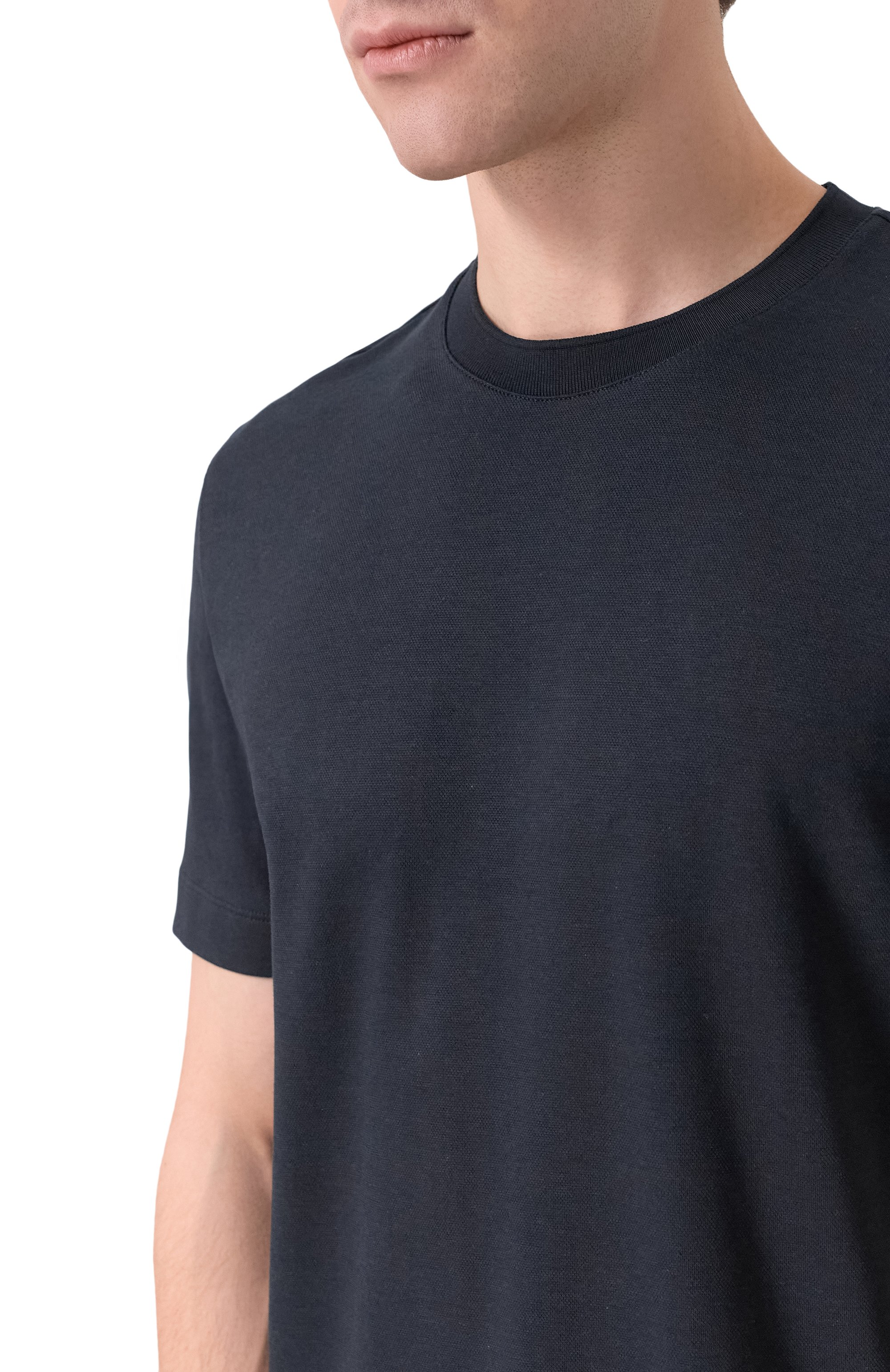 Футболка из лиоцелла и хлопка BOSS, арт. 50555102, фото 5