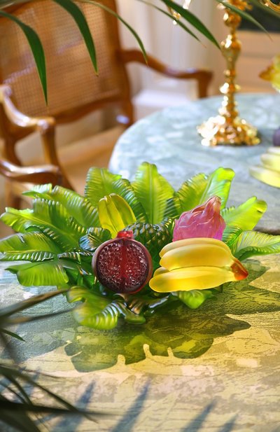 Ваза на центр стола tutti frutti DAUM зеленого цвета по цене 1665000 руб., арт. 05868, фото 3 Ваза на центр стола tutti frutti DAUM, арт. 05868, фото 3