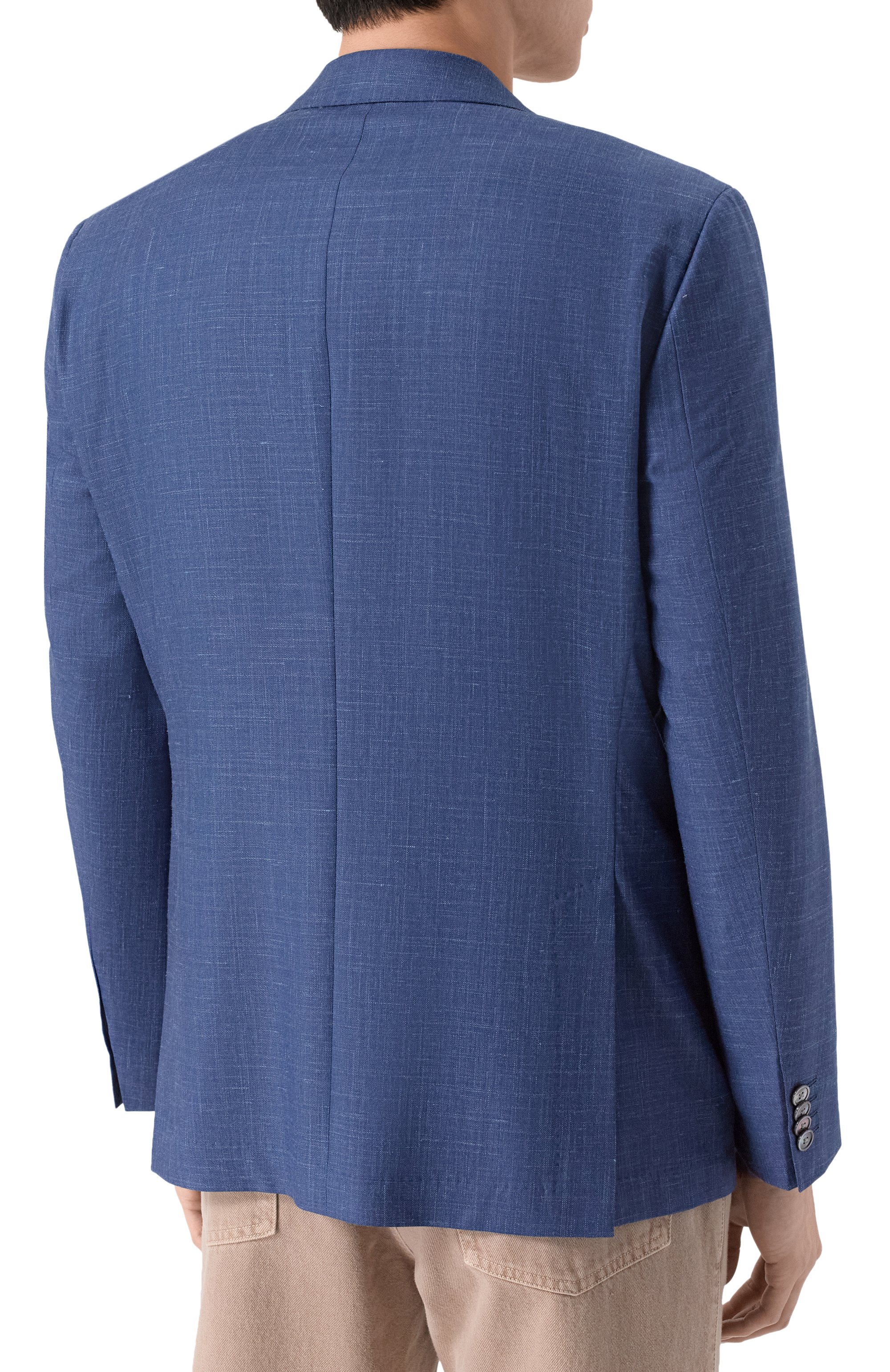 Пиджак из шерсти и шелка BOSS, арт. 50556936, фото 5