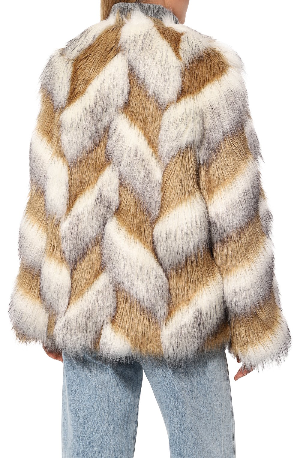 Шуба из экомеха GUCCI, арт. 607012 XEAB2, фото 4