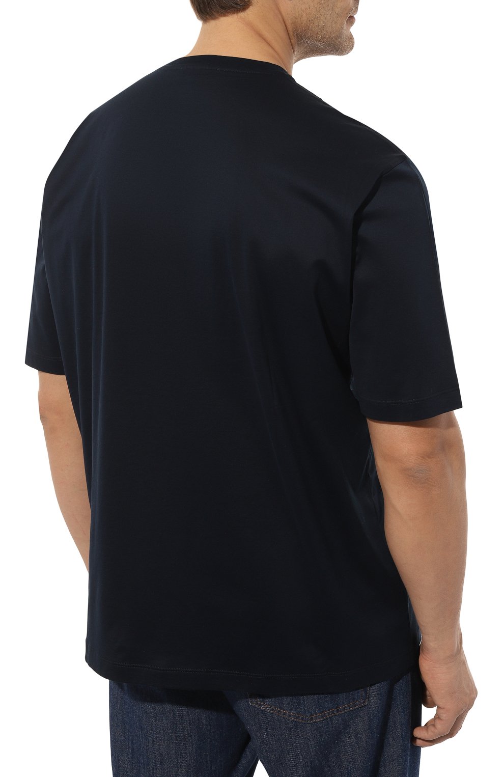 Хлопковая футболка ZILLI, арт. MBZ-NT560-TERM1/MC01/62-64, фото 4