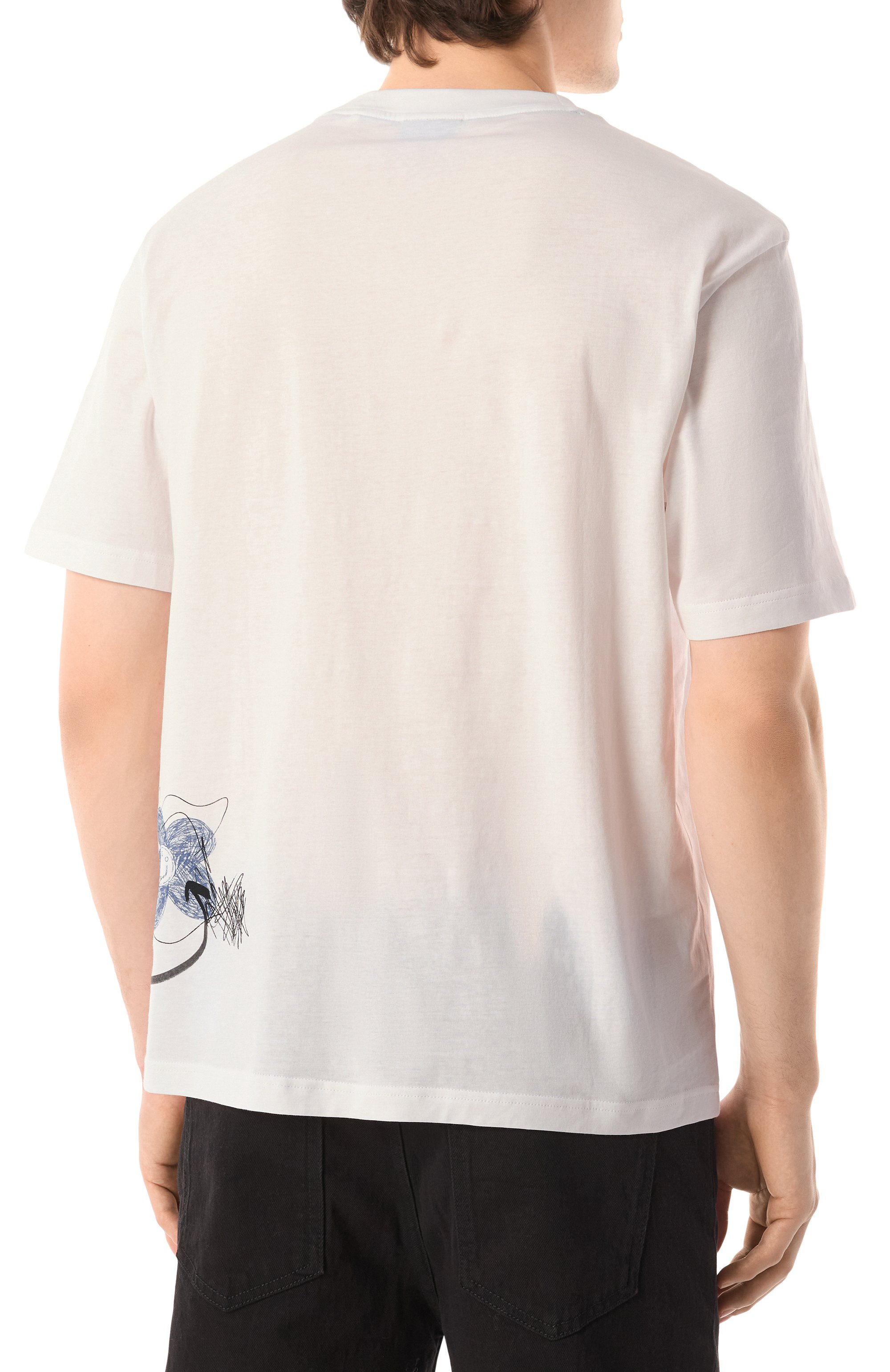 Хлопковая футболка HUGO BLUE, арт. 50533529, фото 4