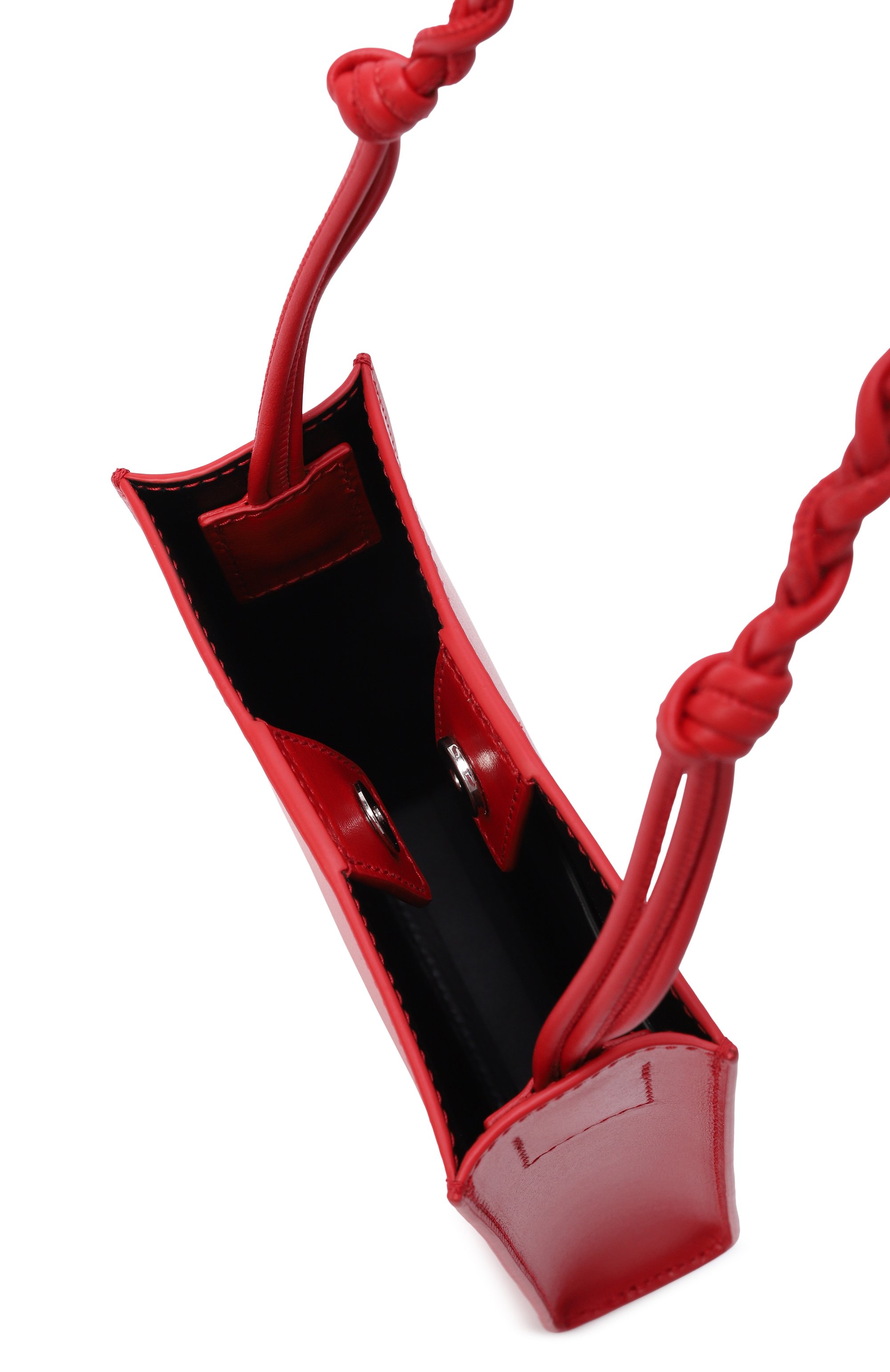 Сумка tangle small JIL SANDER красного цвета по цене 99000 руб., арт. J07WG0001/P5354, фото 5 Сумка tangle small JIL SANDER, арт. J07WG0001/P5354, фото 5