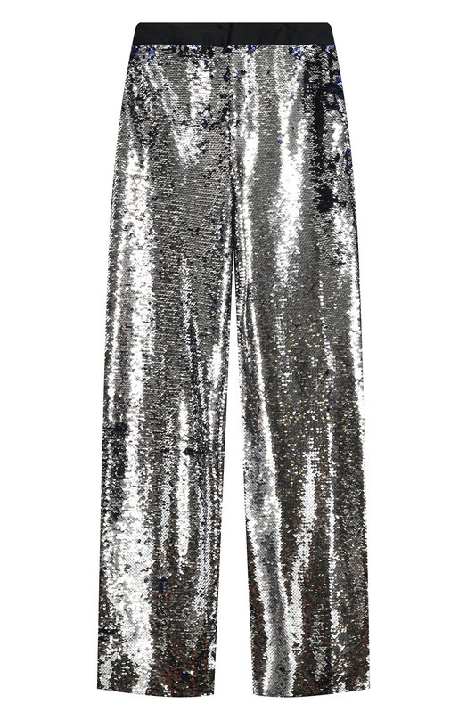 

Брюки с отделкой пайетка Act №1, Серебряный