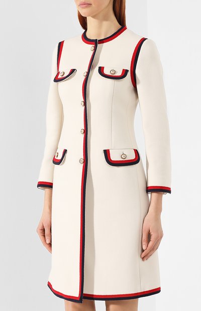 Шерстяное пальто GUCCI, арт. 544855/ZHW03, фото 3