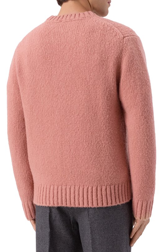 Шерстяной свитер 12 STOREEZ 135344 Розовый  135344 Фото 4