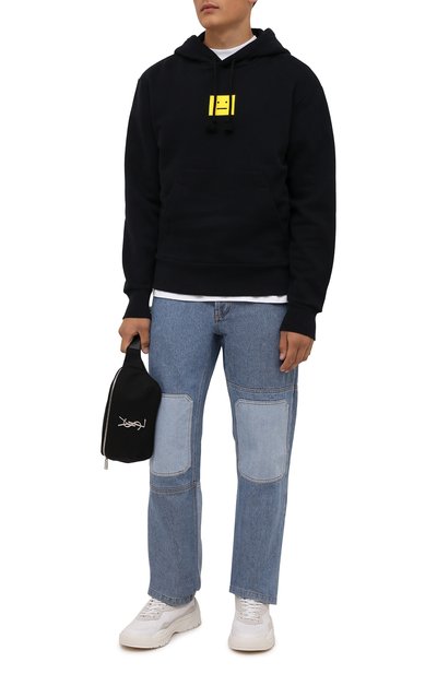 Хлопковое худи ACNE STUDIOS, арт. CI0073/M, фото 2