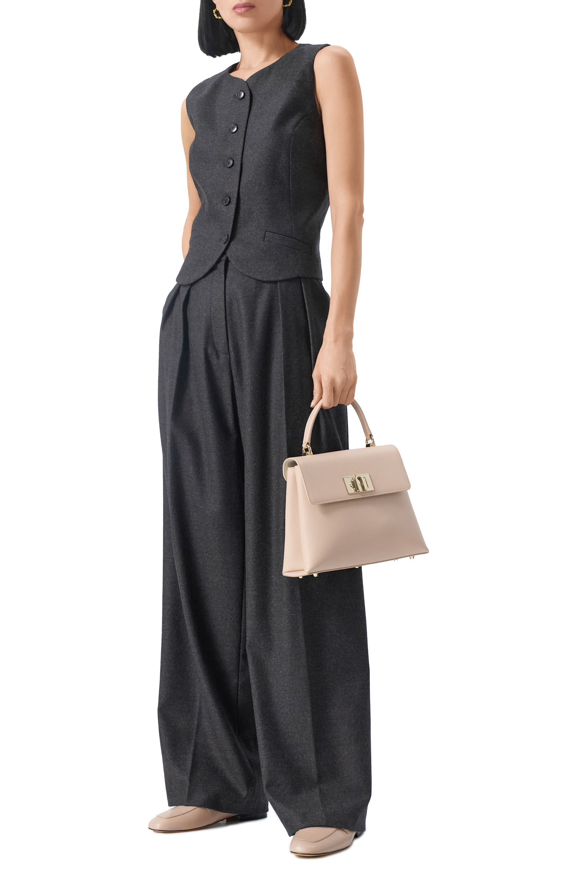 Сумка furla 1927 FURLA светло-розового цвета по цене 51000 руб., арт. BAKPACO/ARE000, фото 7 Сумка furla 1927 FURLA, арт. BAKPACO/ARE000, фото 7