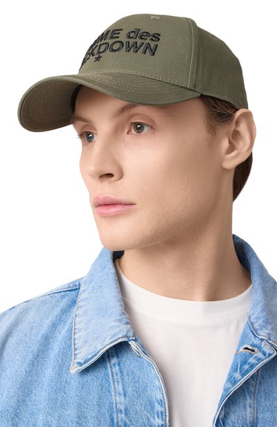 Хлопковая бейсболка COMME DES FUCKDOWN, арт. CFACX00210, фото 2