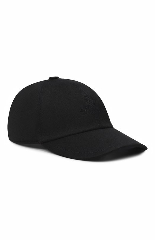 Кашемировая бейсболка Loro Piana FAF8520 Чёрный FAF8520