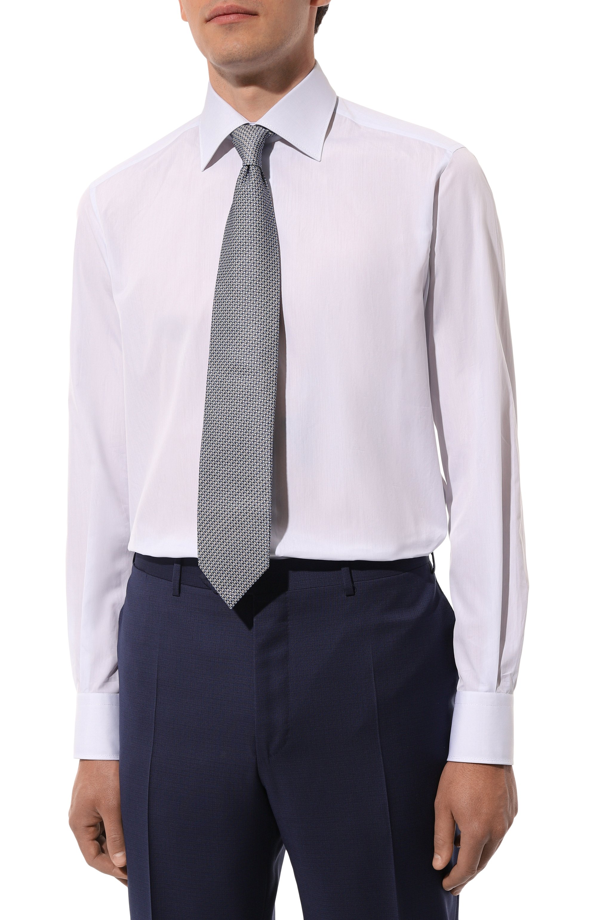 Хлопковая сорочка STEFANO RICCI, арт. MC007355/R122, фото 3