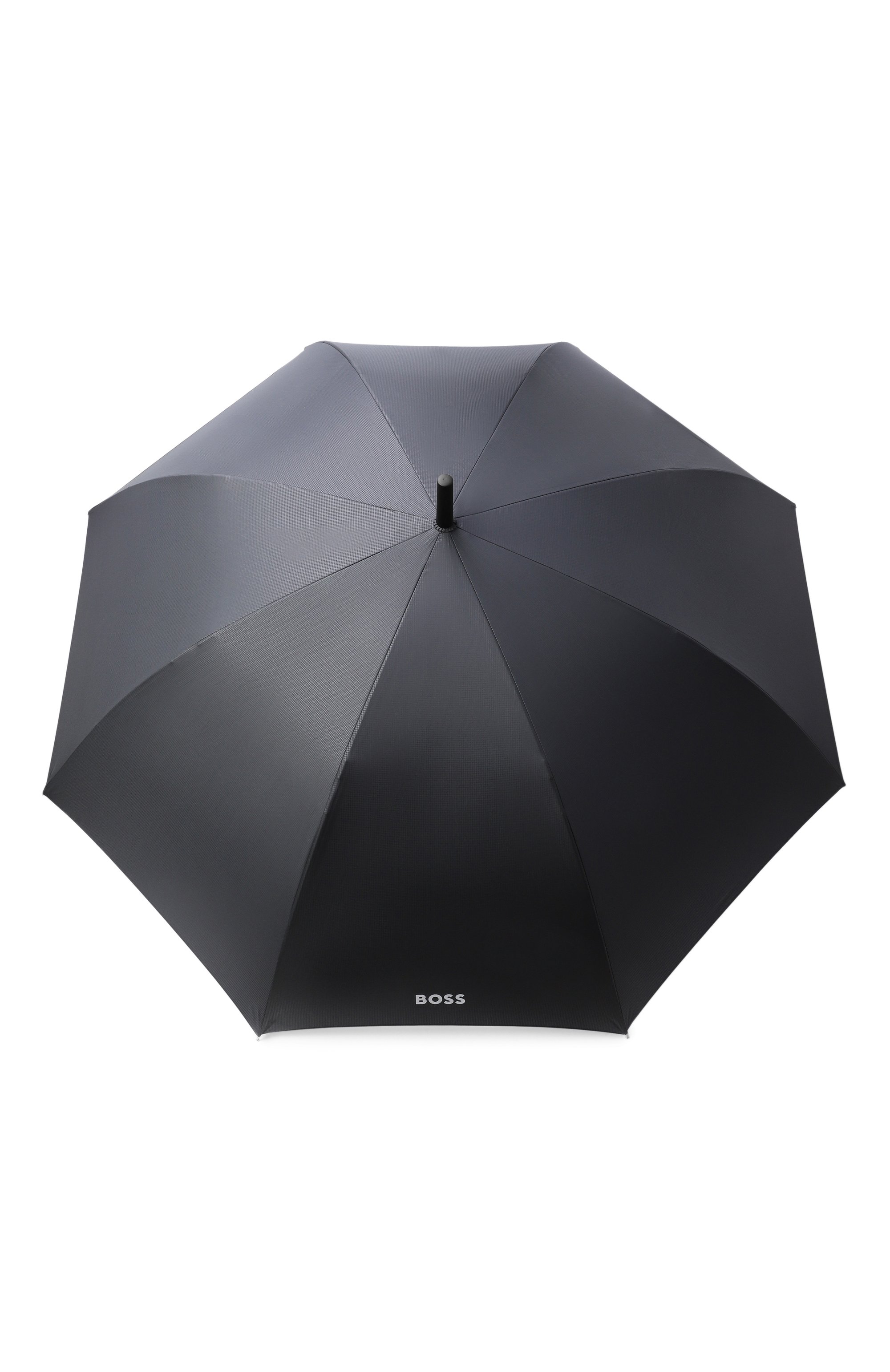 Зонт-трость BOSS черного цвета по цене 16750 руб., арт. HB0M00067P, фото 1 Зонт-трость BOSS, арт. HB0M00067P, фото 1