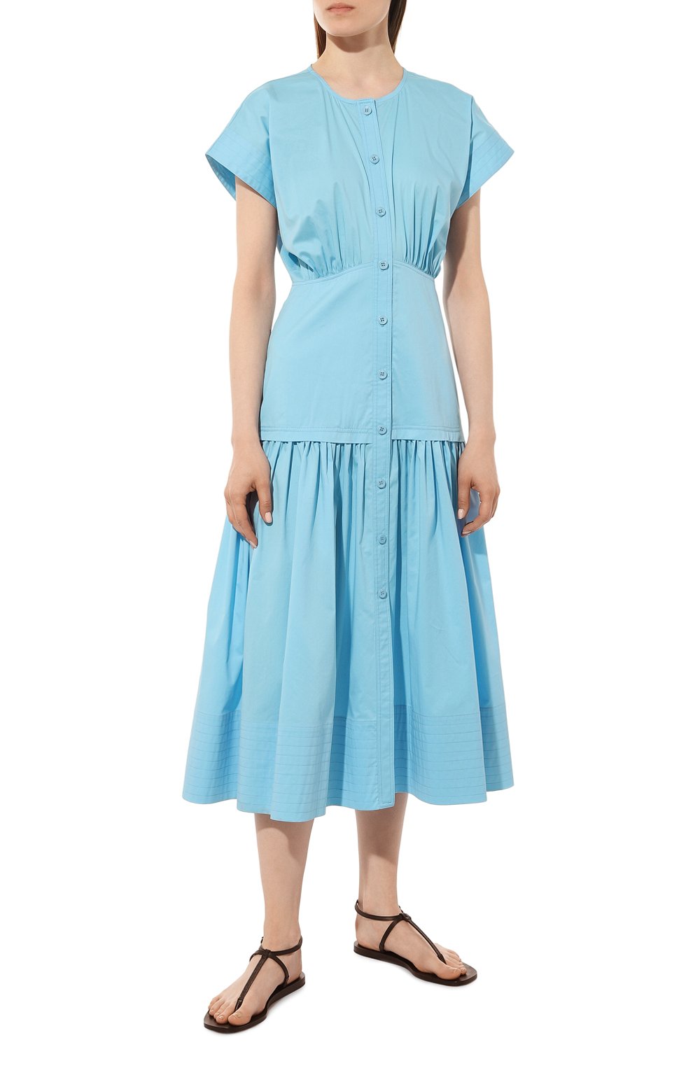 Хлопковое платье ELLYME, арт. 17045, фото 3