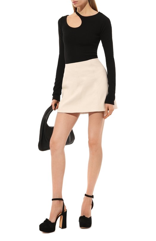 Замшевые туфли Alexandre Birman Чёрный, фото 2