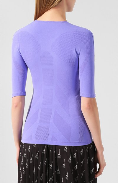 Топ BALENCIAGA фиолетового цвета по цене 34350 руб., арт. 570786/TEVC1, фото 4 Топ BALENCIAGA, арт. 570786/TEVC1, фото 4