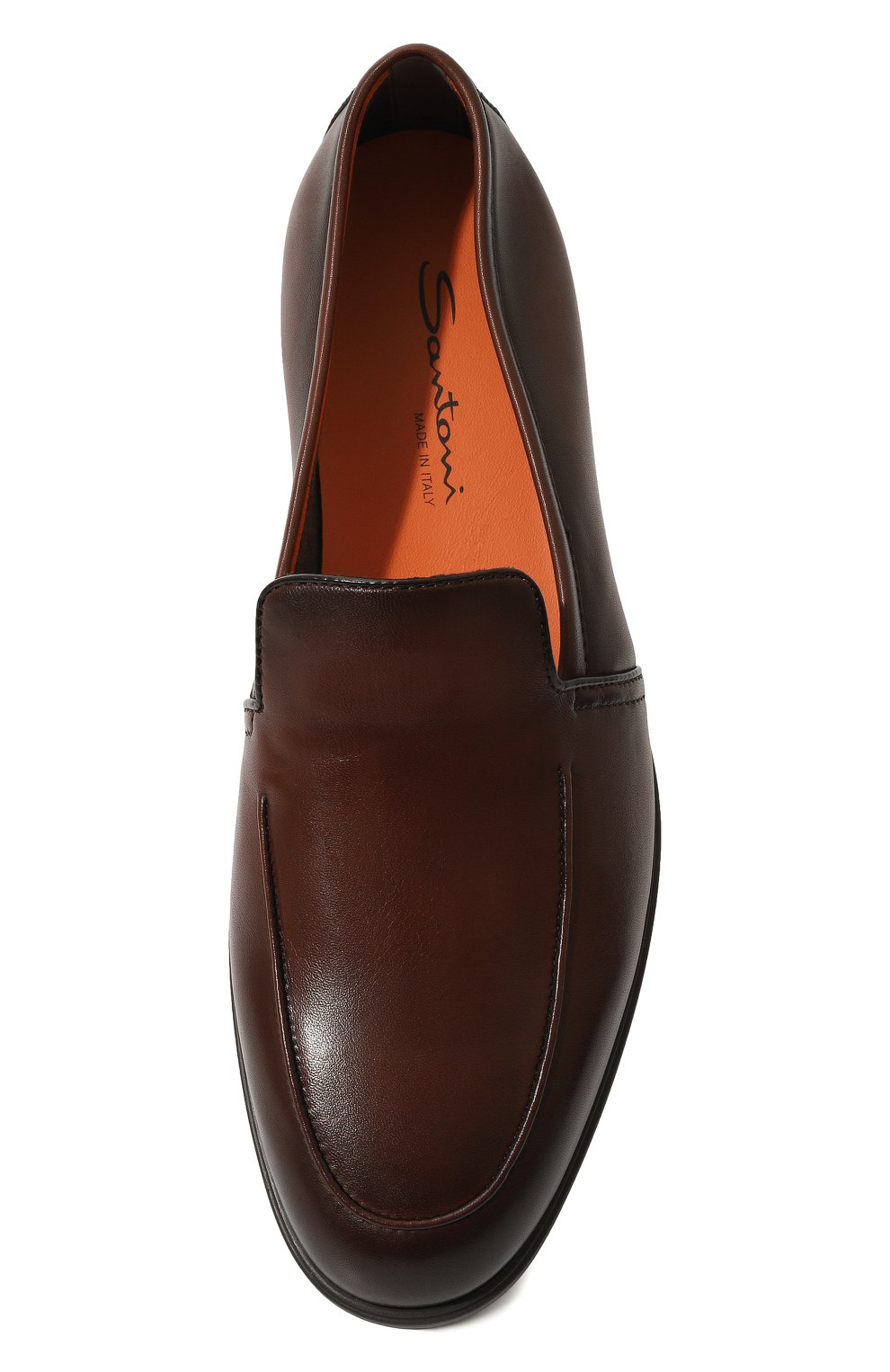 Кожаные лоферы malibu SANTONI, арт. MGAG18829SM0KDYA, фото 6