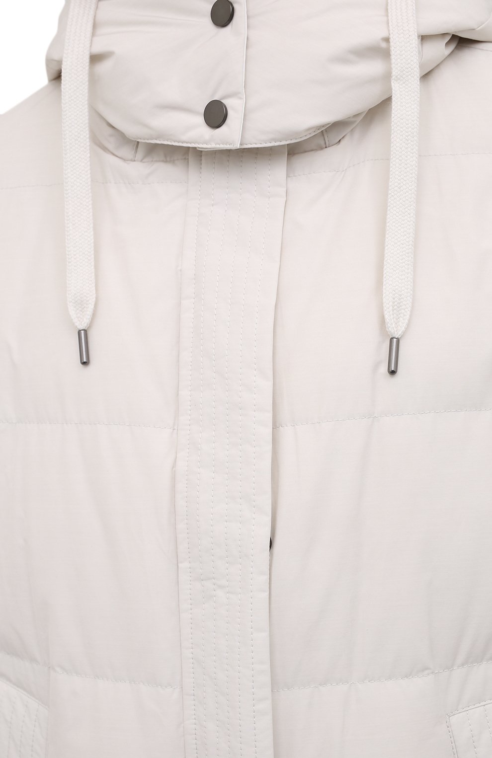 Пуховик BRUNELLO CUCINELLI кремового цвета по цене 562500 руб., арт. MB5749588, фото 5 Пуховик BRUNELLO CUCINELLI, арт. MB5749588, фото 5