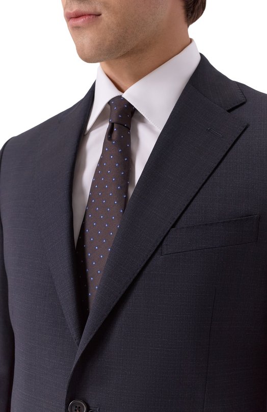 Шерстяной костюм Corneliani 266008-2617460_SET Синий  266008-2617460_SET Фото 4