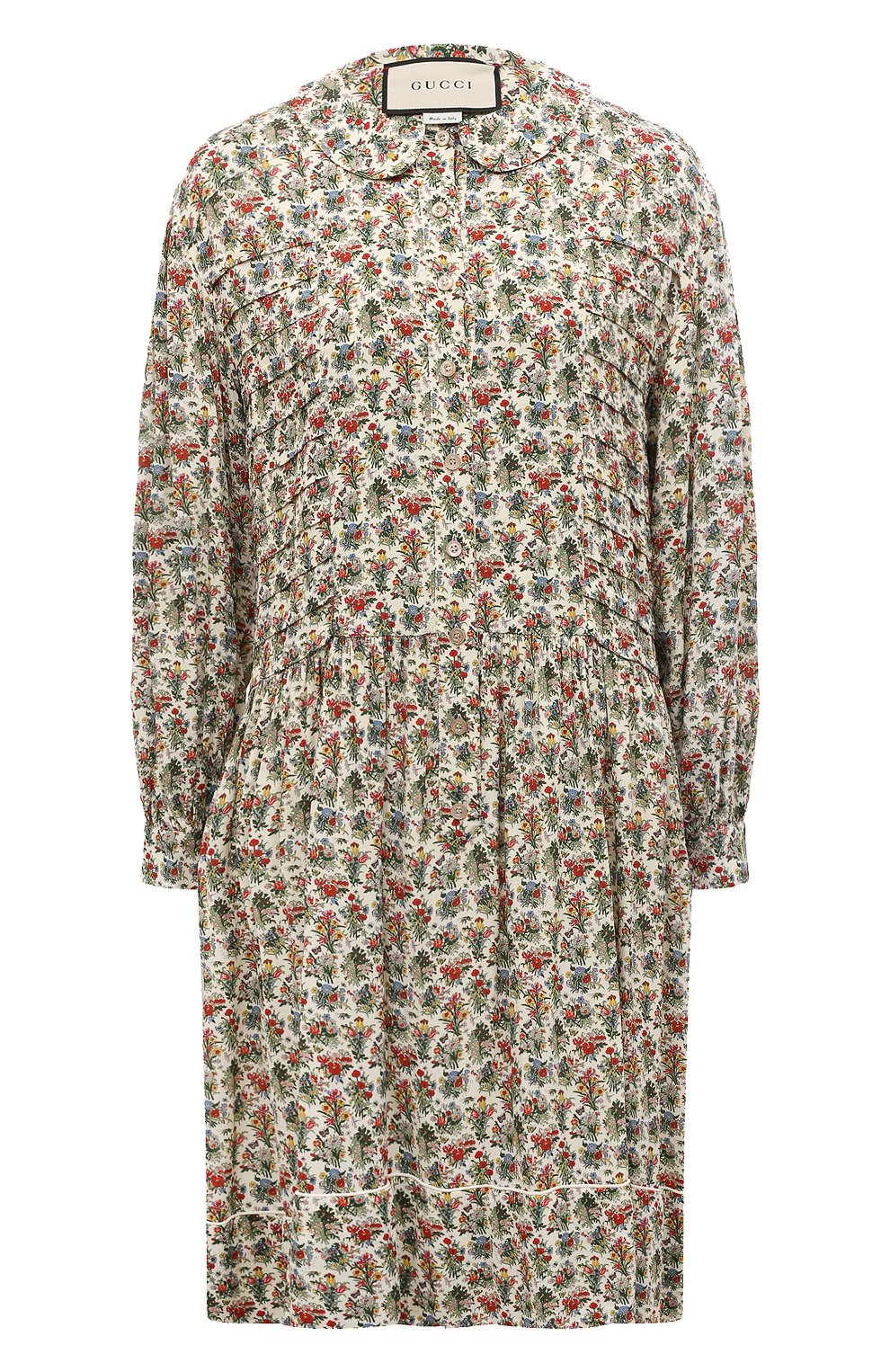 Платье из вискозы GUCCI, арт. 633291 ZAFQU, фото 1