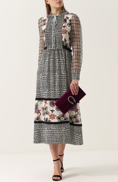 Клатч dionysus из бархата GUCCI, арт. 425250/K4DKN, фото 2