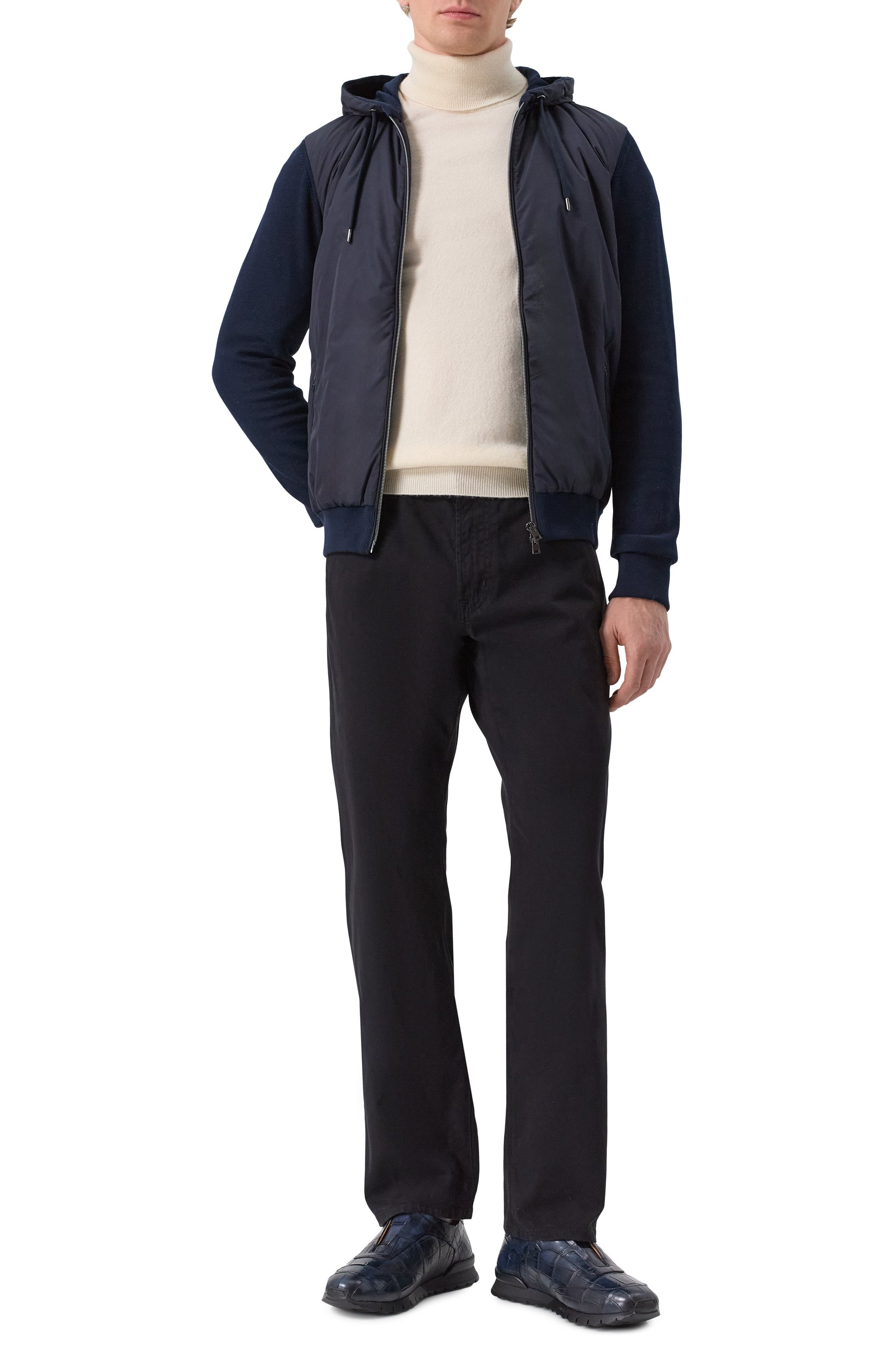 Комбинированный бомбер HERNO, арт. MC000168U/72056, фото 2