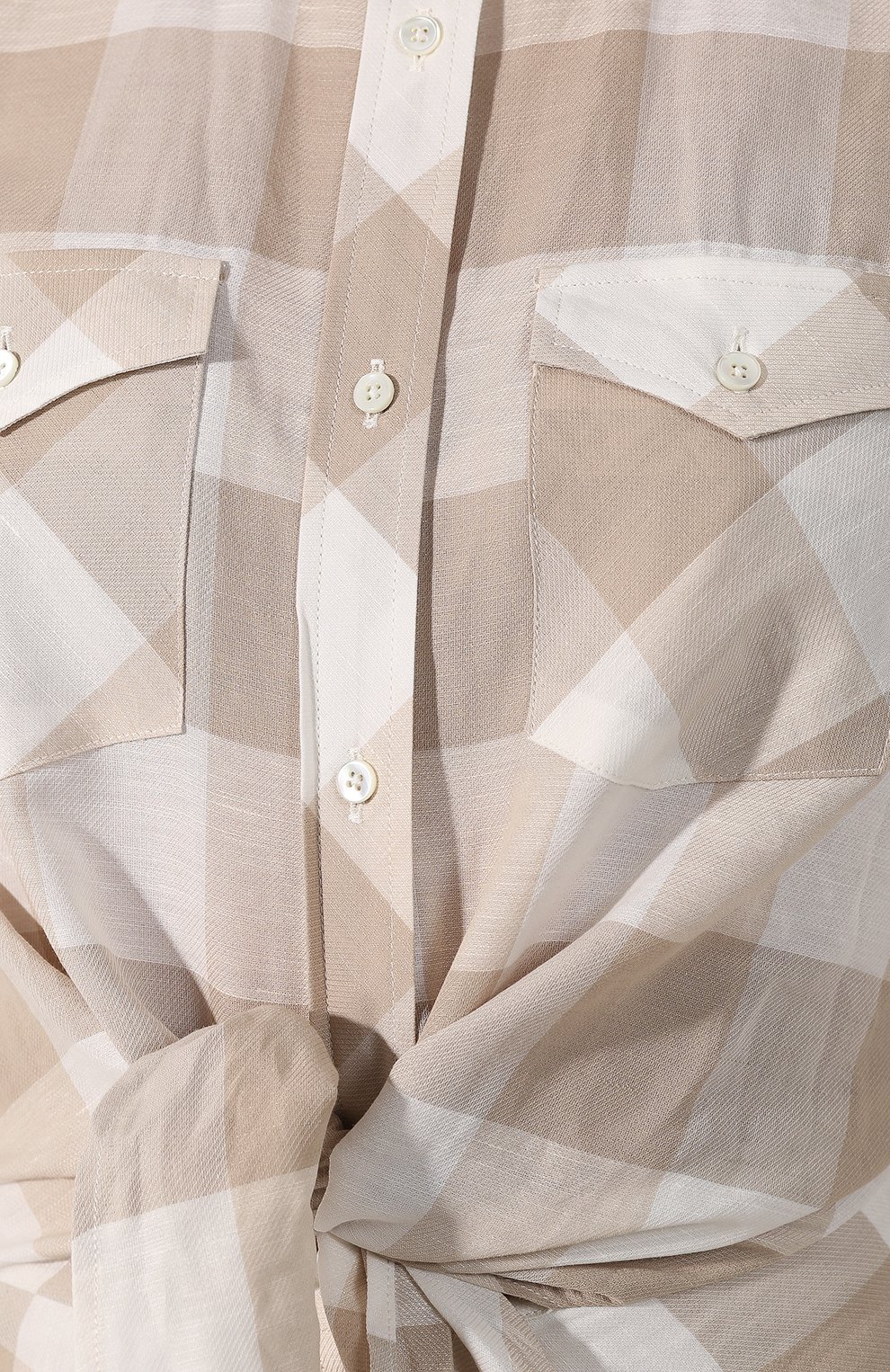 Платье из смеси хлопка и льна SARA ROKA, арт. DRAKE NS/17-SS20, фото 5