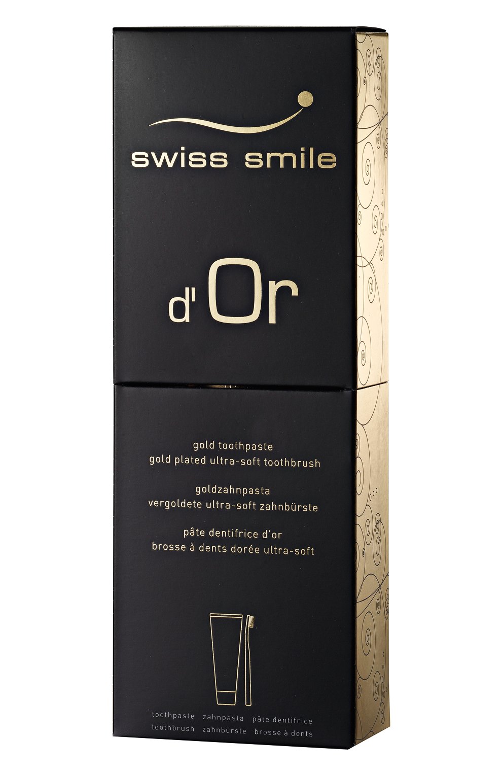 Набор: гелеобразная зубная паста d’or + ультра-мягкая зубная щетка SWISS SMILE, арт. 7640131976107, фото 4