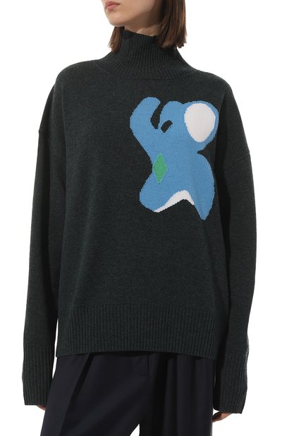 Шерстяной свитер JW ANDERSON, арт. KW0700YN0200, фото 3