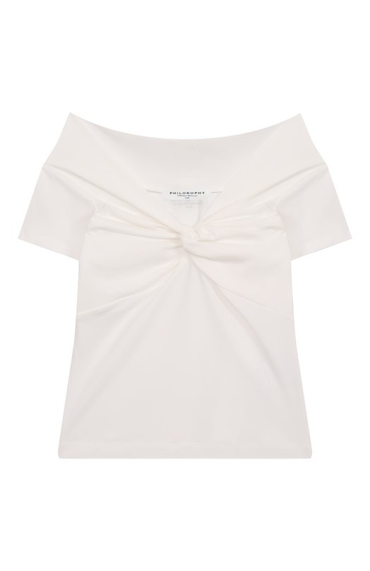 Хлопковая футболка Philosophy di Lorenzo Serafini Kids 12100₽