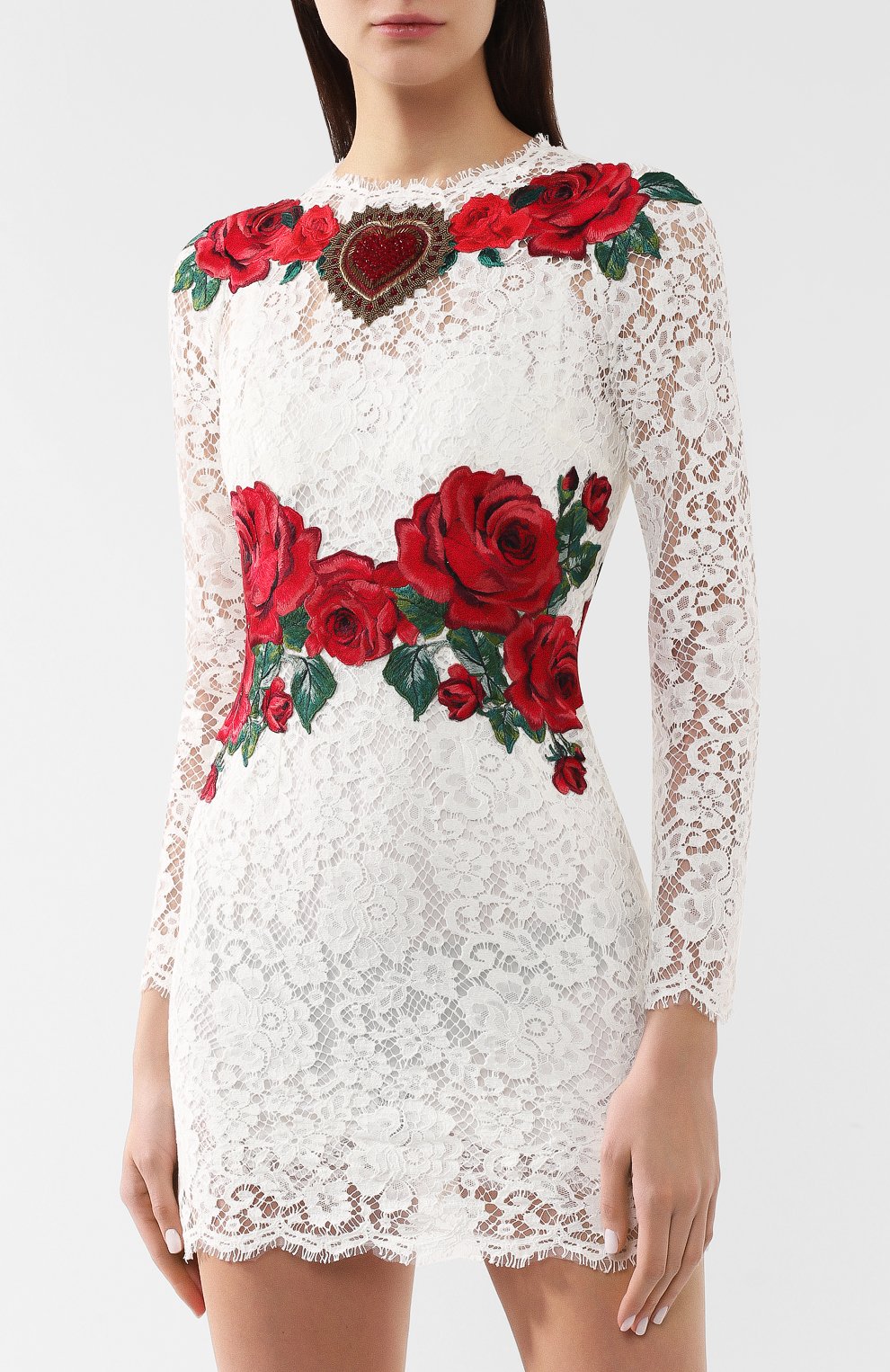 Кружевное платье DOLCE & GABBANA, арт. F6C5UZ/HLMCK, фото 3