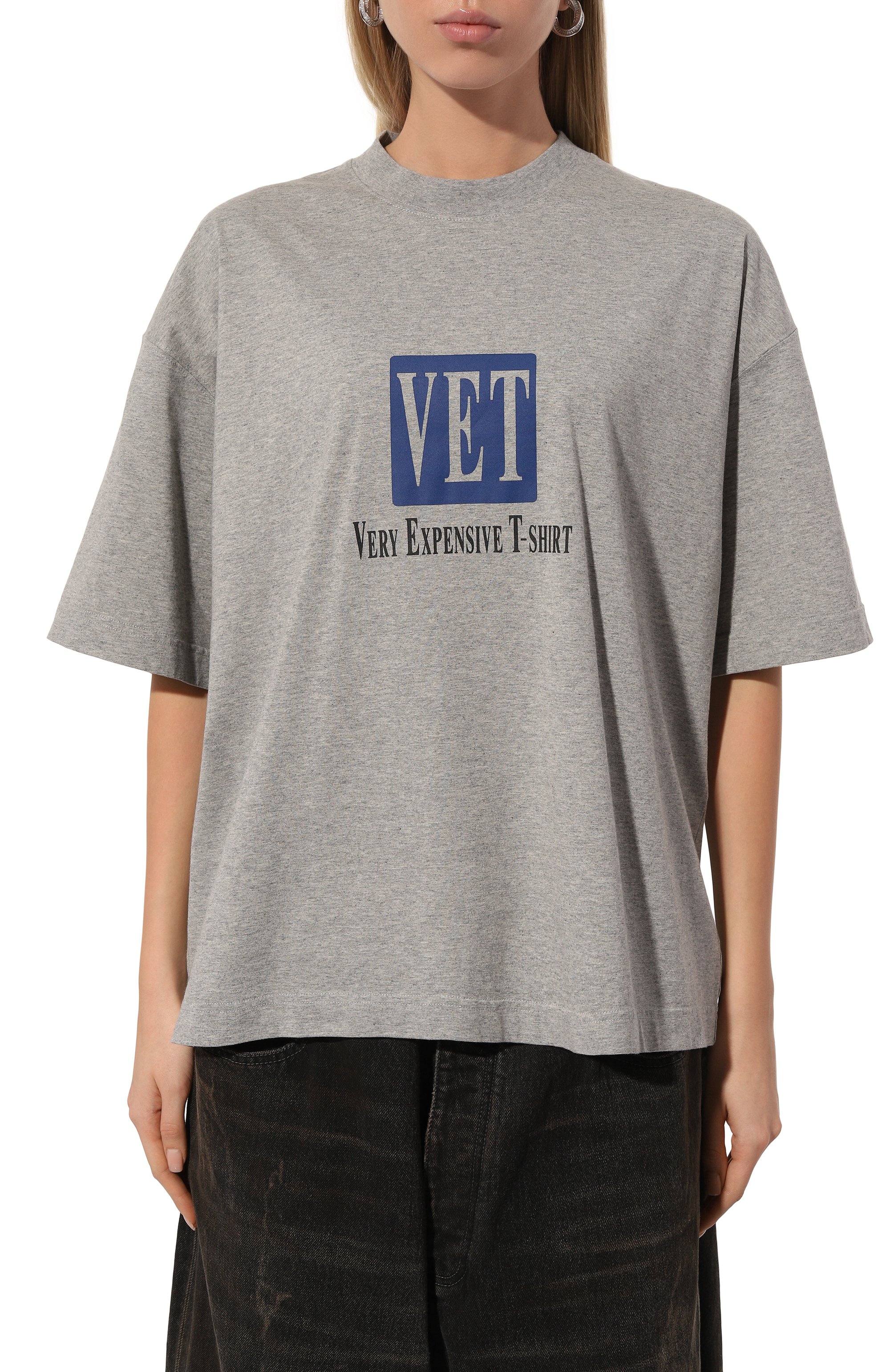 Хлопковая футболка VETEMENTS, арт. UA66TR685G, фото 3