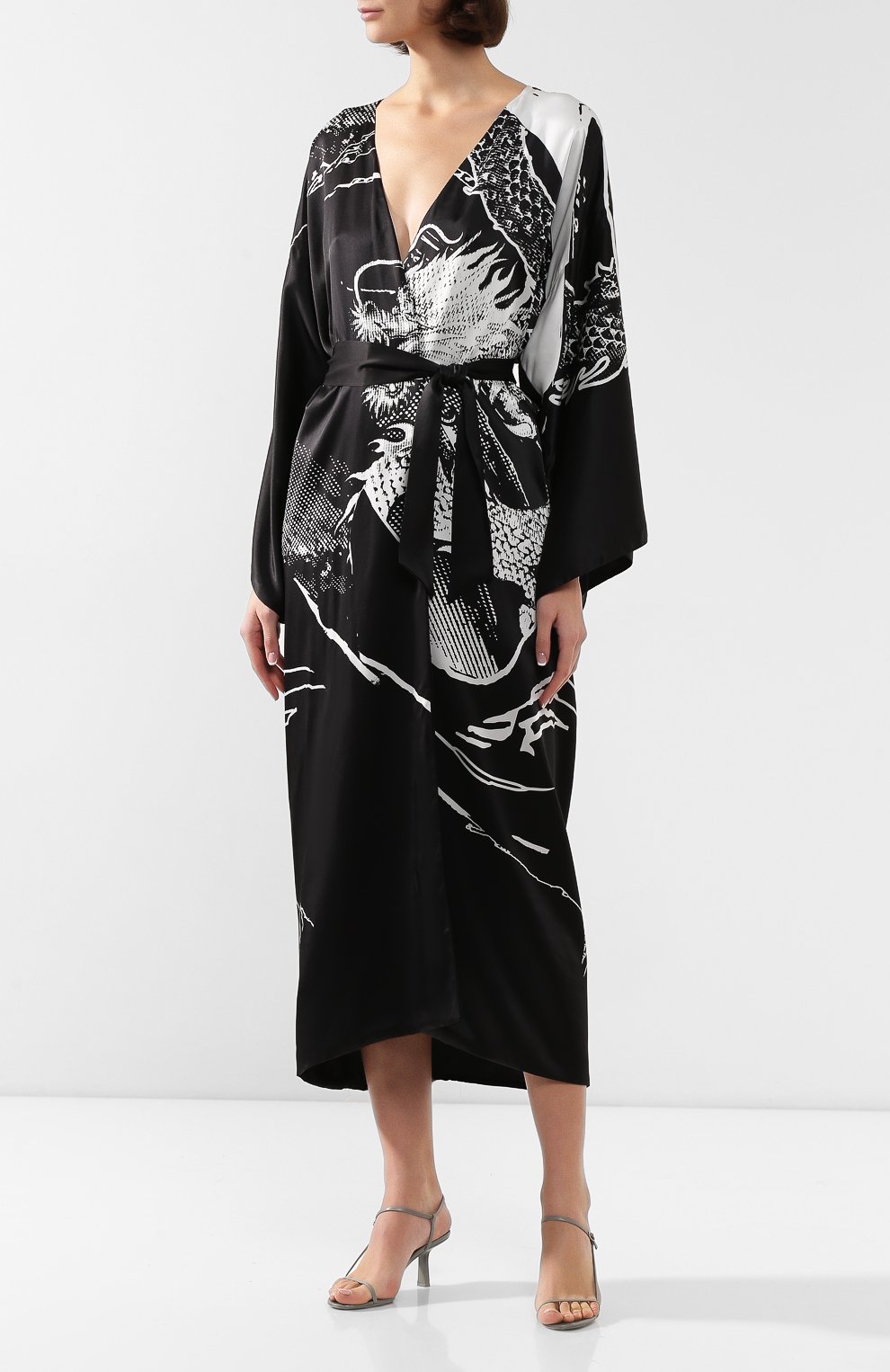 Платье с запахом BALMAIN, арт. BPH600110, фото 3