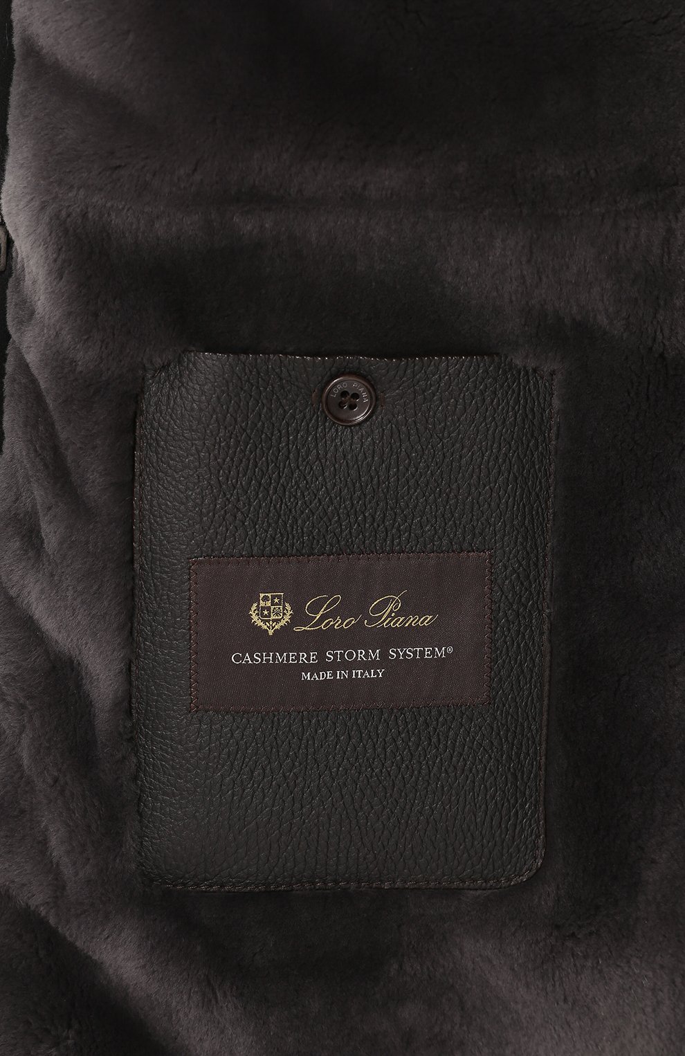 Кашемировая куртка на молнии с меховой подкладкой LORO PIANA, арт. FAG4528, фото 8