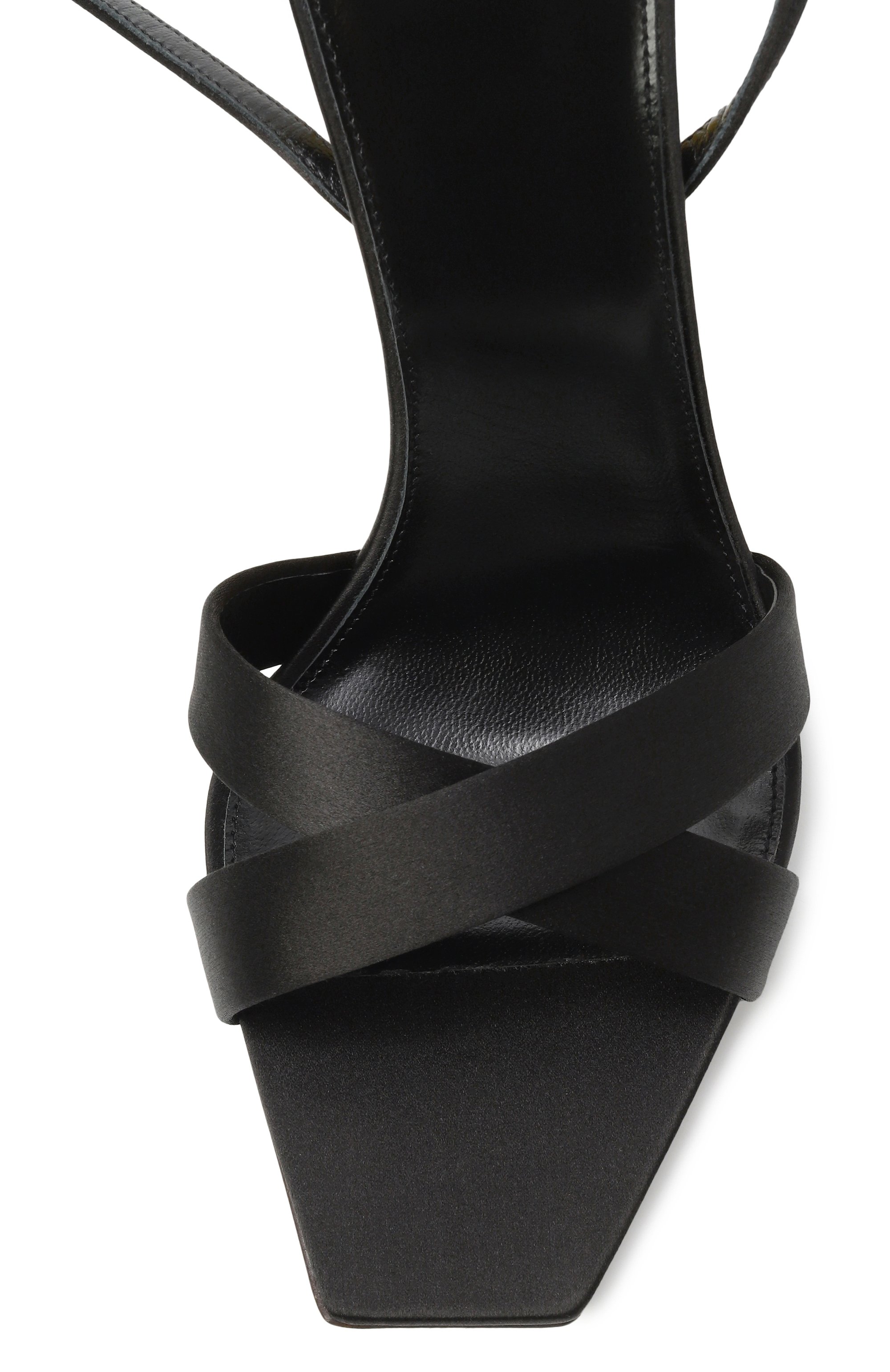 Текстильные босоножки lucienne 110 SAINT LAURENT, арт. 830287/9QNA0, фото 6