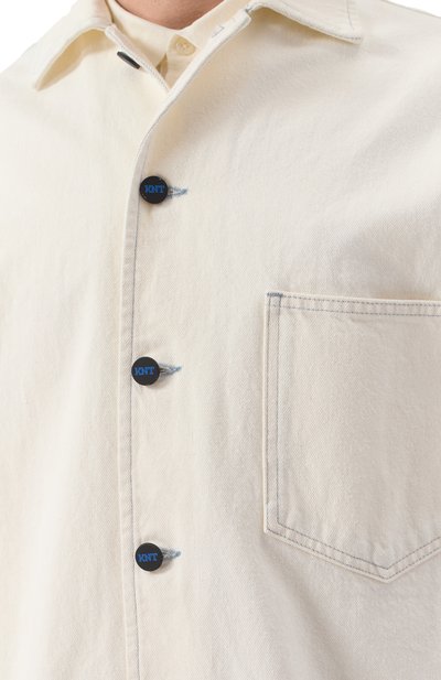 Джинсовая рубашка KITON, арт. UGK111K0754F03, фото 5