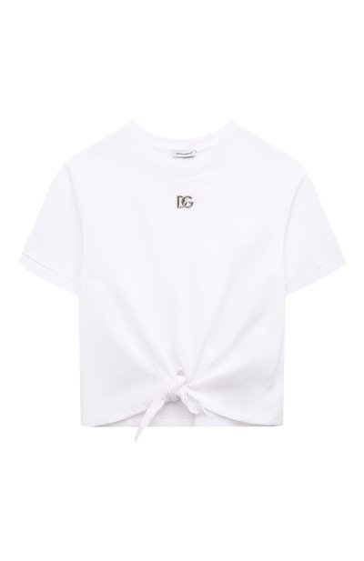 Хлопковая футболка DOLCE & GABBANA, арт. L5JTJQ/G7J6Q/8-14
