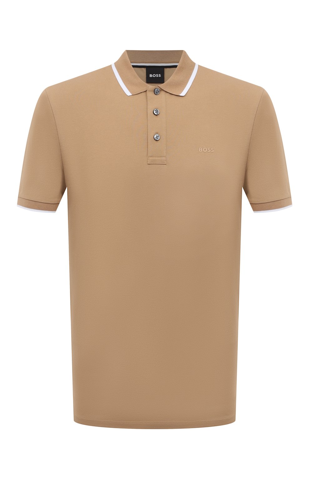 Хлопковое поло BOSS, арт. 50494697, фото 1