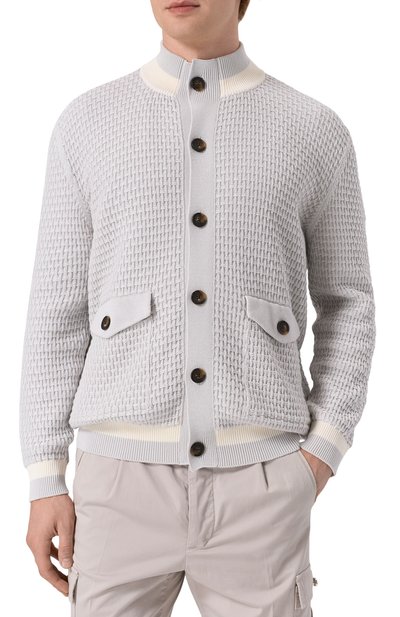 Хлопковый кардиган KITON, арт. UMK065503, фо�то 3